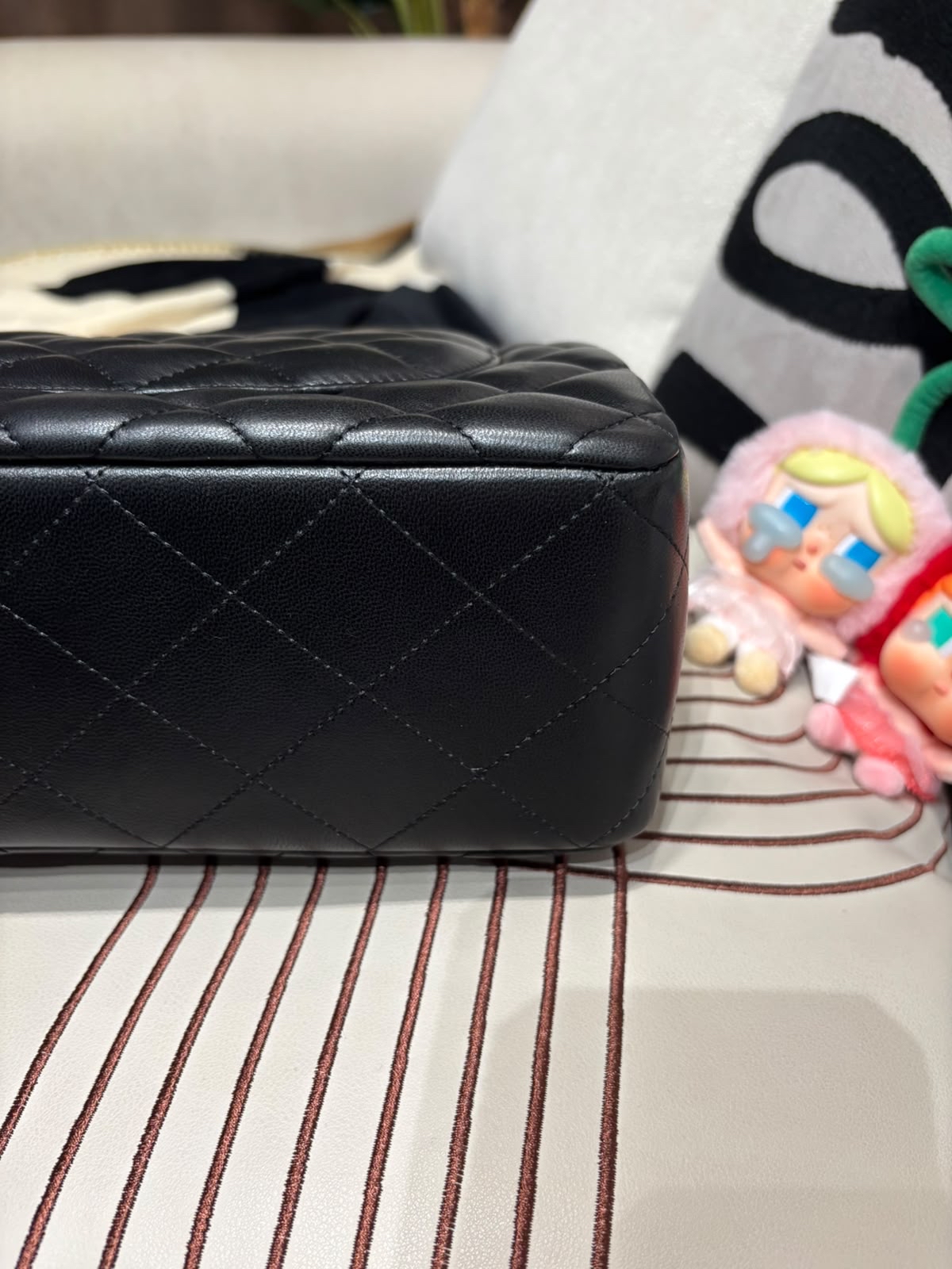 Chanel classic flap 30 A58600 cf30 jumbo lambskin 100%Authentic,98%new ✅card ✅dust bag ✅box 