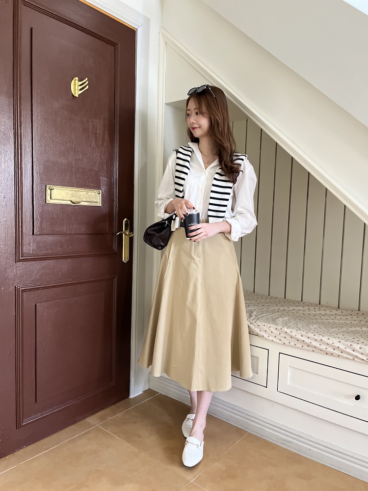 The Oxford Pocket Shirt (Ivory)