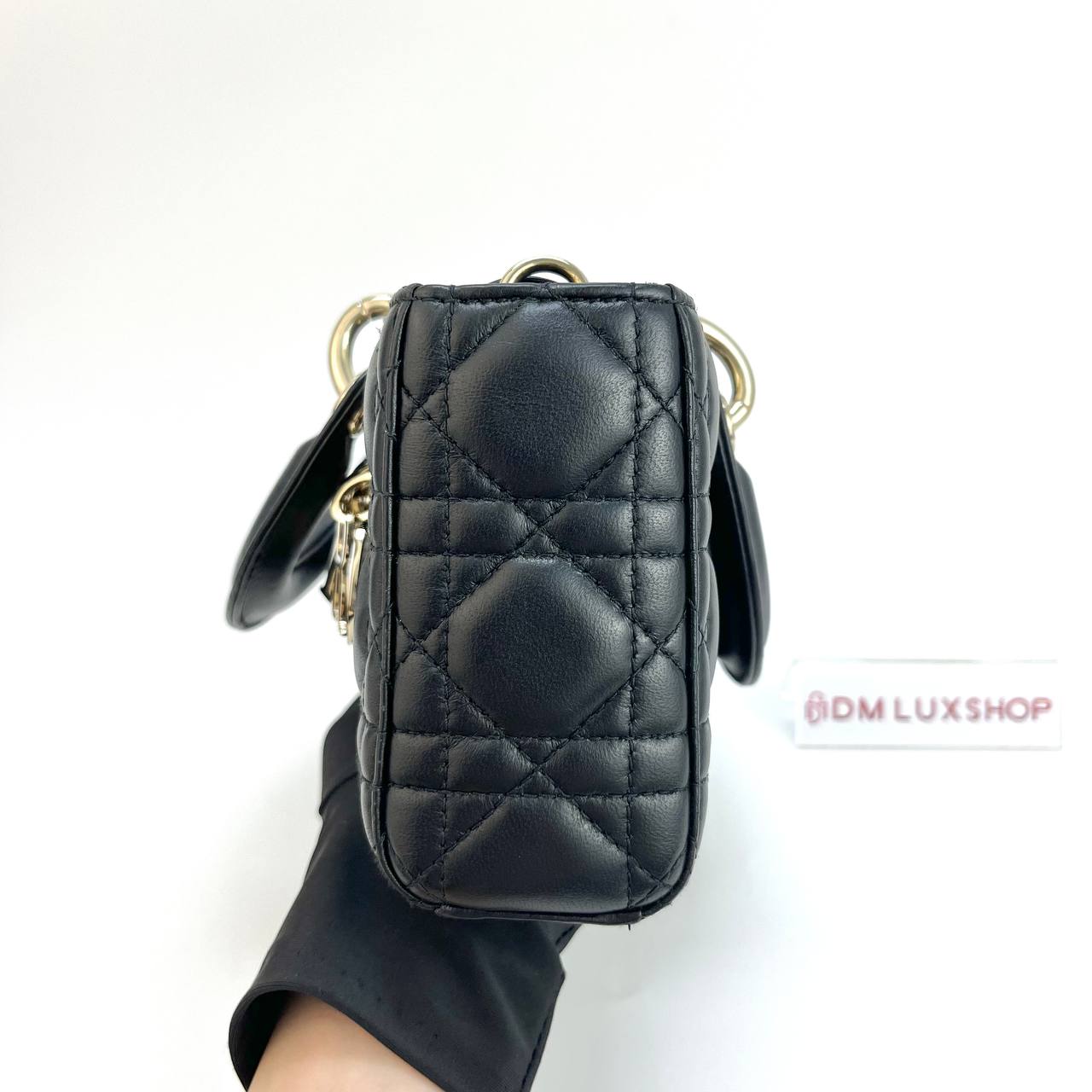 Dior D-Joy Black Small GHW