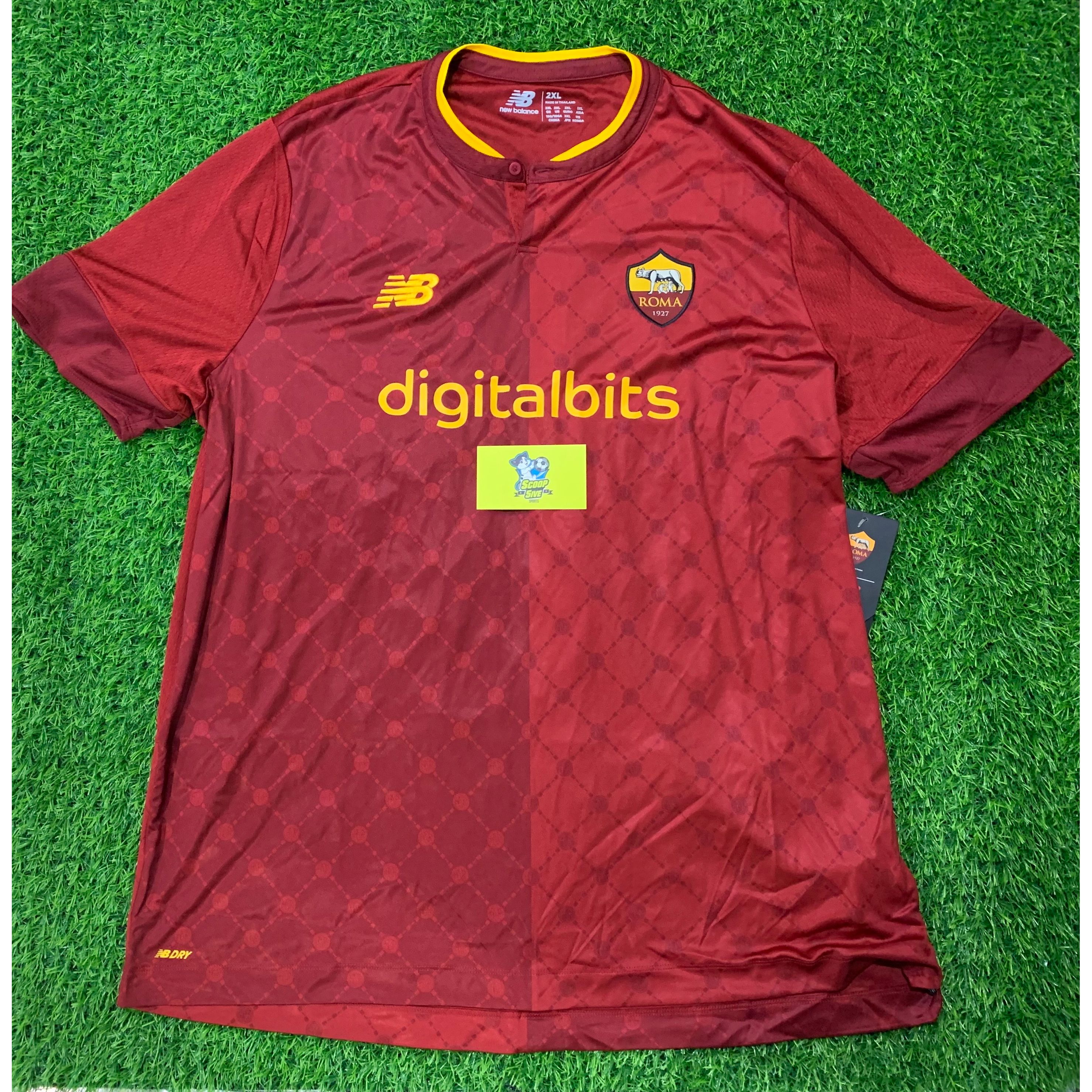 2022-23 羅馬 主場 球迷版 短袖 