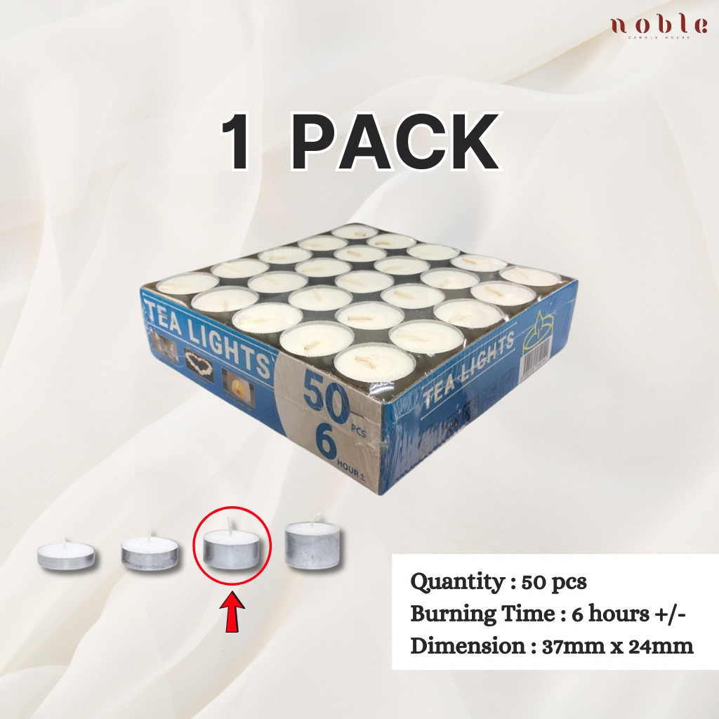 Piala Emas- Tealight Candle 100pcs/Tealight/Tea Light/Lilin 2Hrs/4Hrs/6Hrs/8Hrs