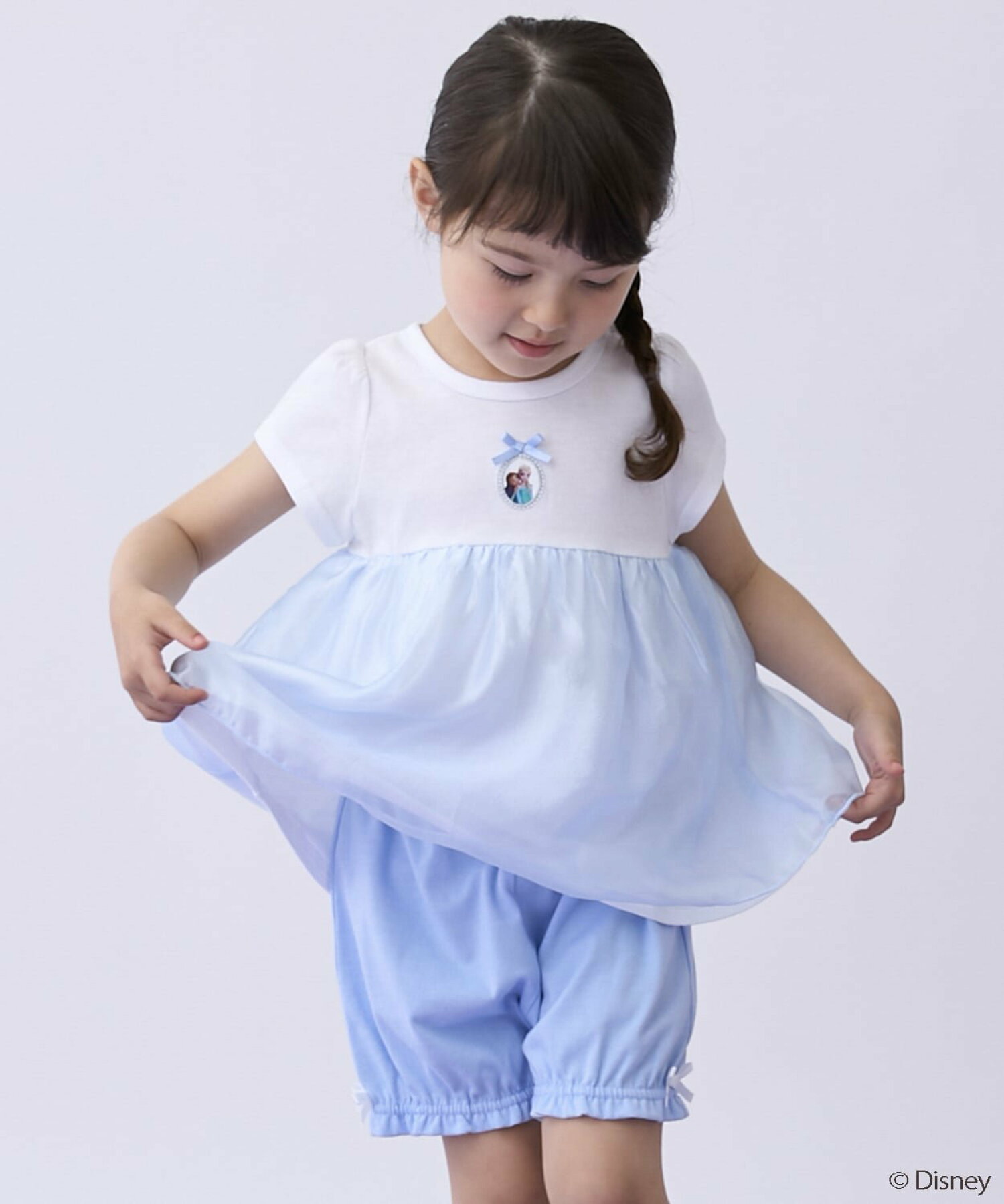 🆕【⭐訂購⭐】🌀 🇯🇵 日本直送🇯🇵 #DisneyPrincess 泡泡袖 薄紗 家居服套裝［3款選］🌀 [ELED-0217][260624]