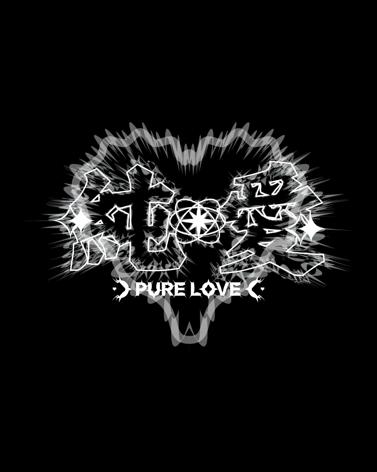 Pure Love純愛 洗水Tee