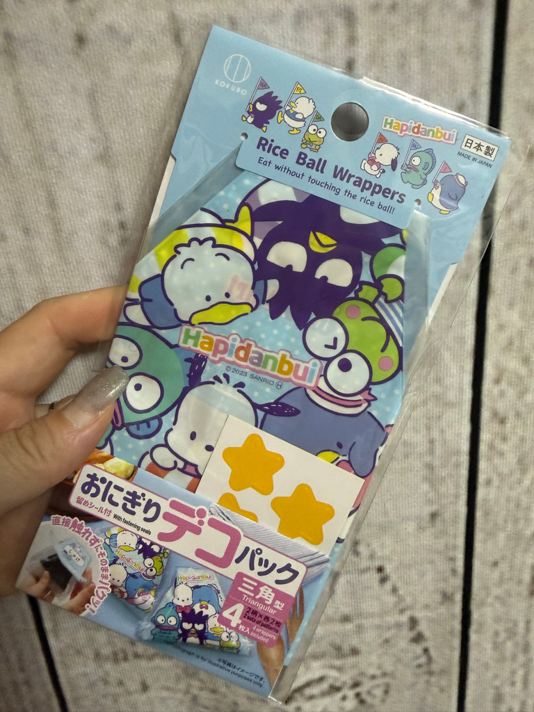 <門市現貨清貨 🈹>日本製Sanro飯糰包裝袋4枚