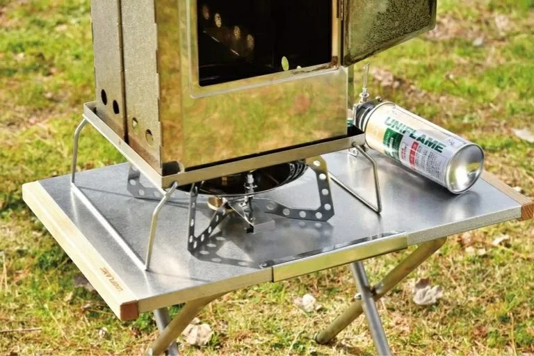 Uniflame 露營不鏽鋼焚火桌