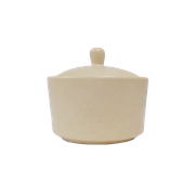 SPECKLE BEIGE SAX08 Sugar Bowl with Lid 3.5" (SE)