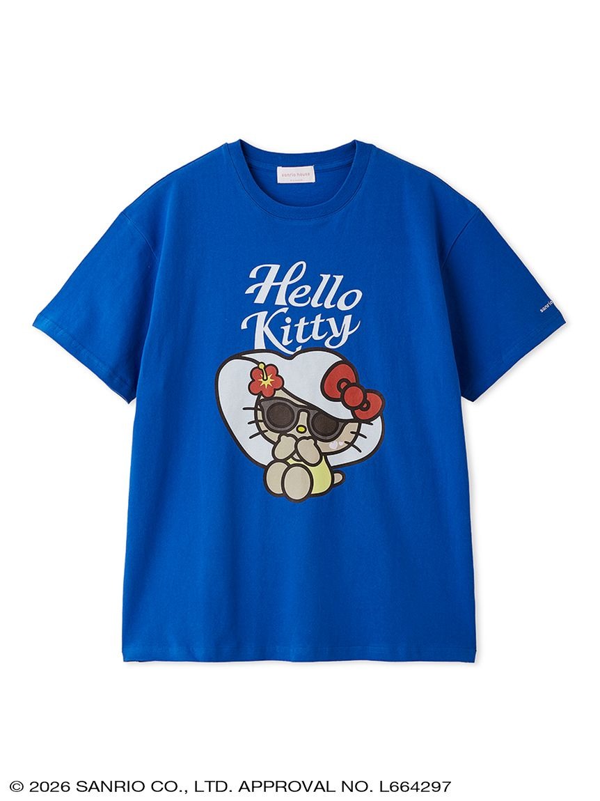  🎀【預訂】Sanrio Summer Beach Club Kitty oversized T-shirt B
