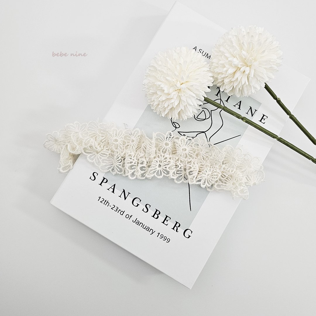 🌸預訂 韓國直送🌸🇰🇷Bebenine蕾絲花邊髮帶