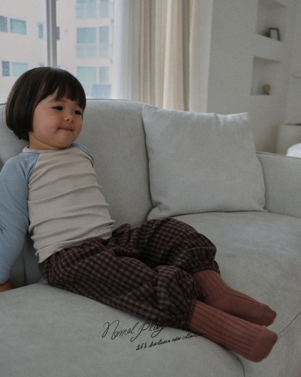 Normalplay | check jogger pants