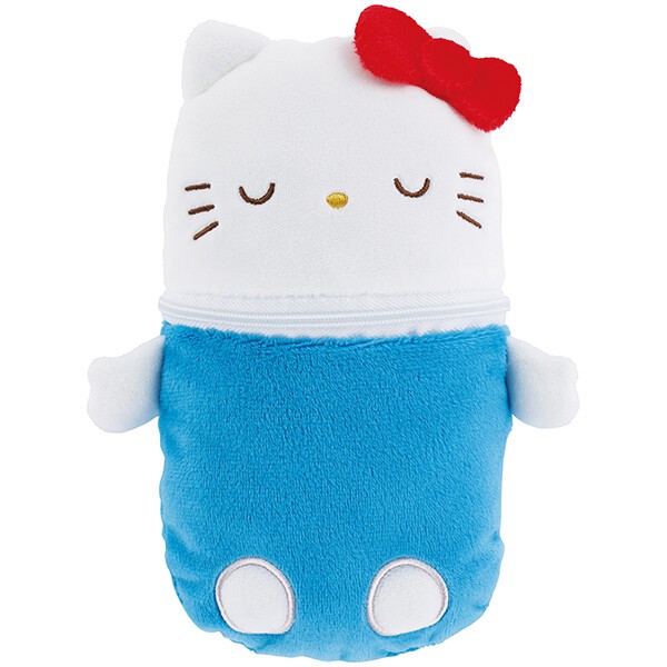 🆕【⭐訂購⭐】🌀 🇯🇵 日本直送🇯🇵 #Skater x #Sanrio 酣睡系列 毛公仔筒形收納袋［4款選］🌀[ELBD-0107][260313]