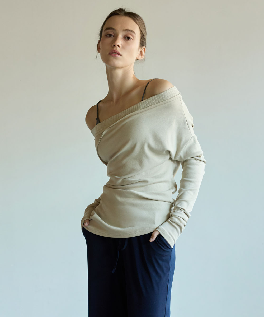 預購_DEVI-T0167Grace Shoulder Long Sleeve 
