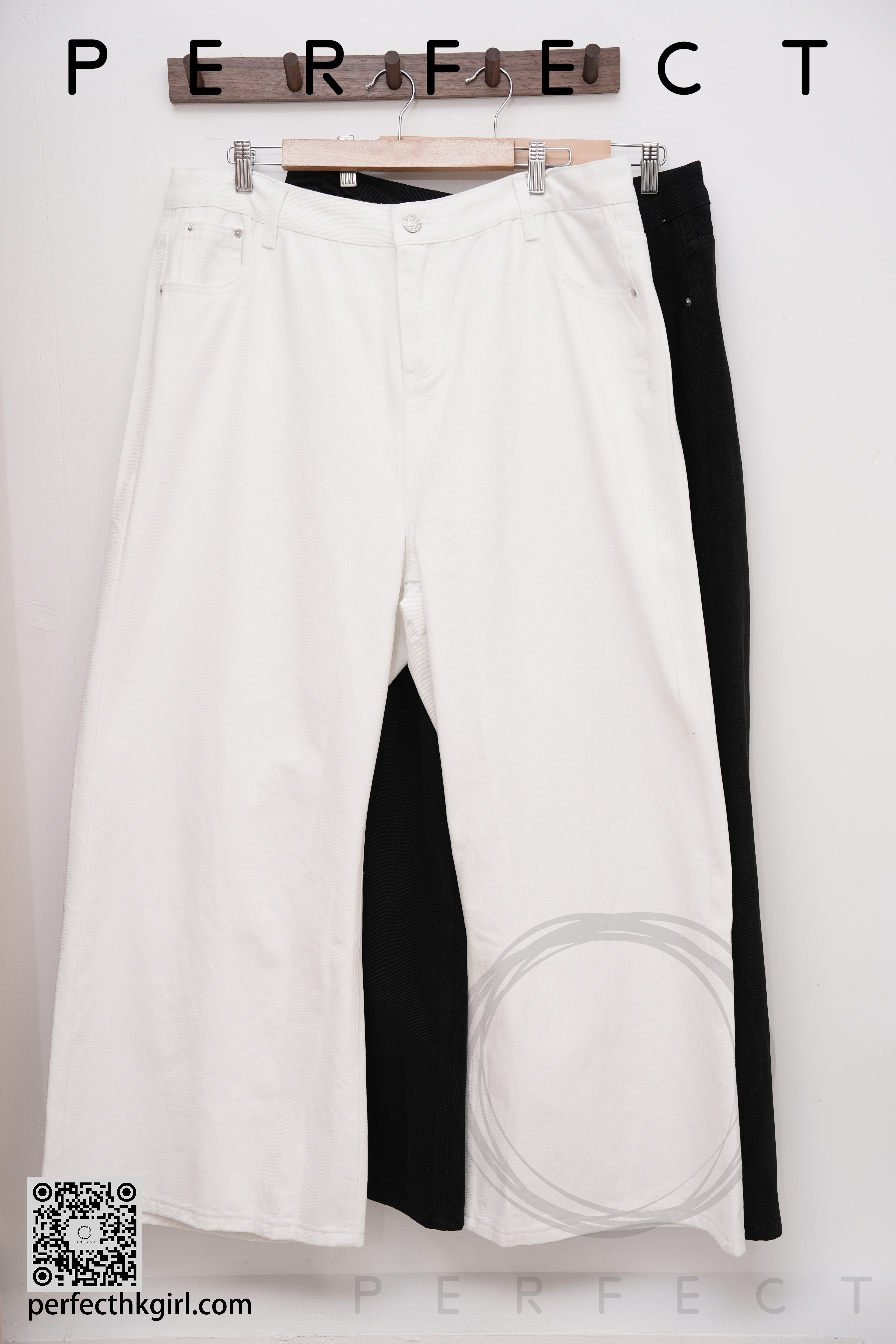 P0038_人氣皇爆單唔洗燙修長四季牛仔褲（顯瘦黑色）