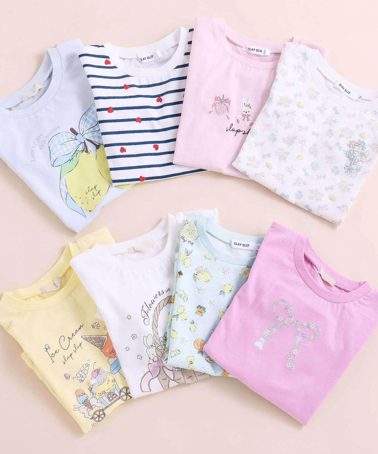 🆕【⭐訂購⭐】🌀 🇯🇵 日本直送  防污處理 有機棉 女童短袖TEE［8款選］🌀 [ELCA-0154][260405]