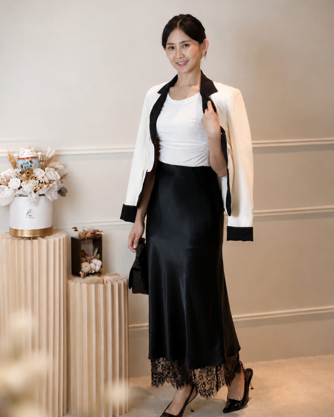 5121- Aither 2 Colour Skirt