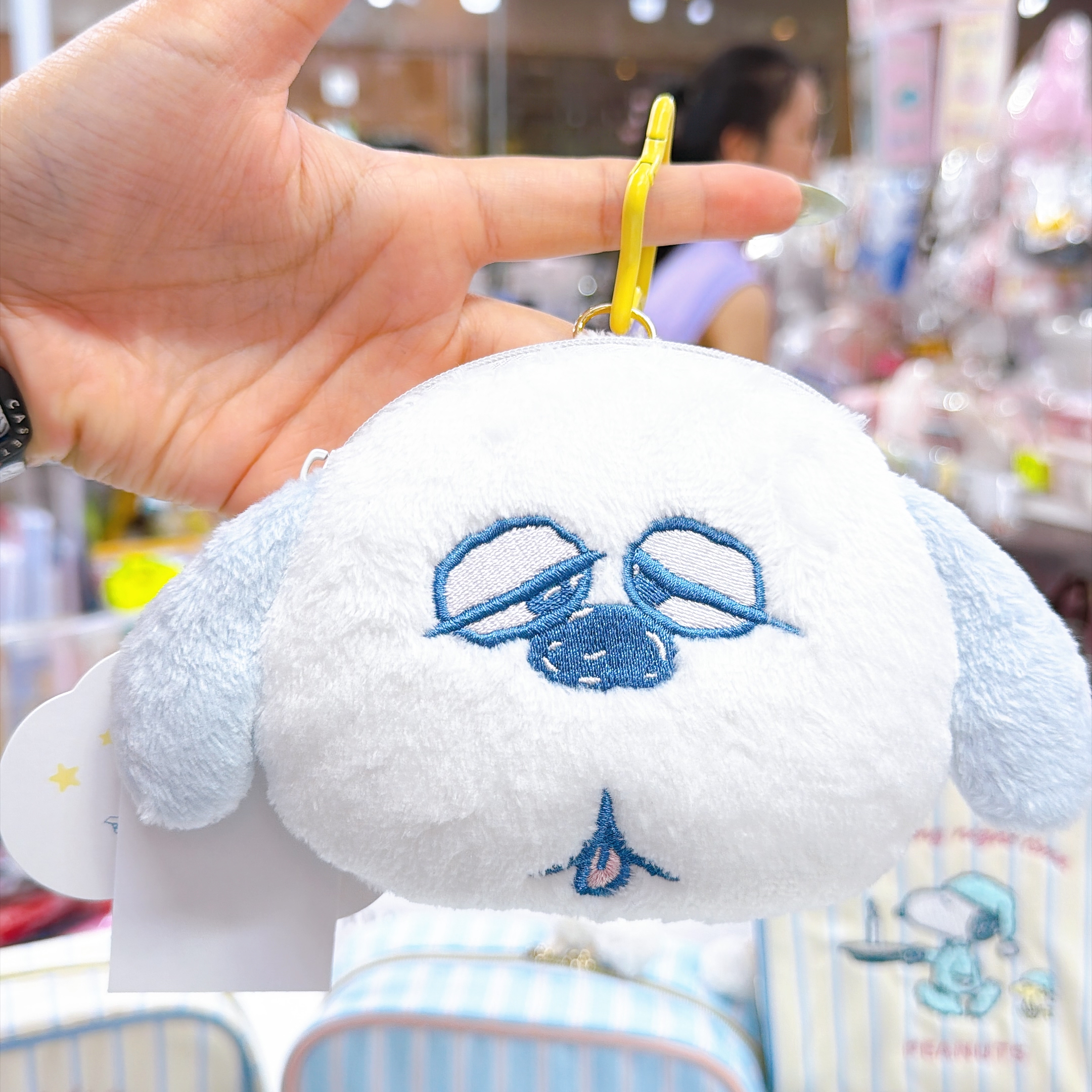 日本直送Snoopy Olaf新款瞓覺系列掛包