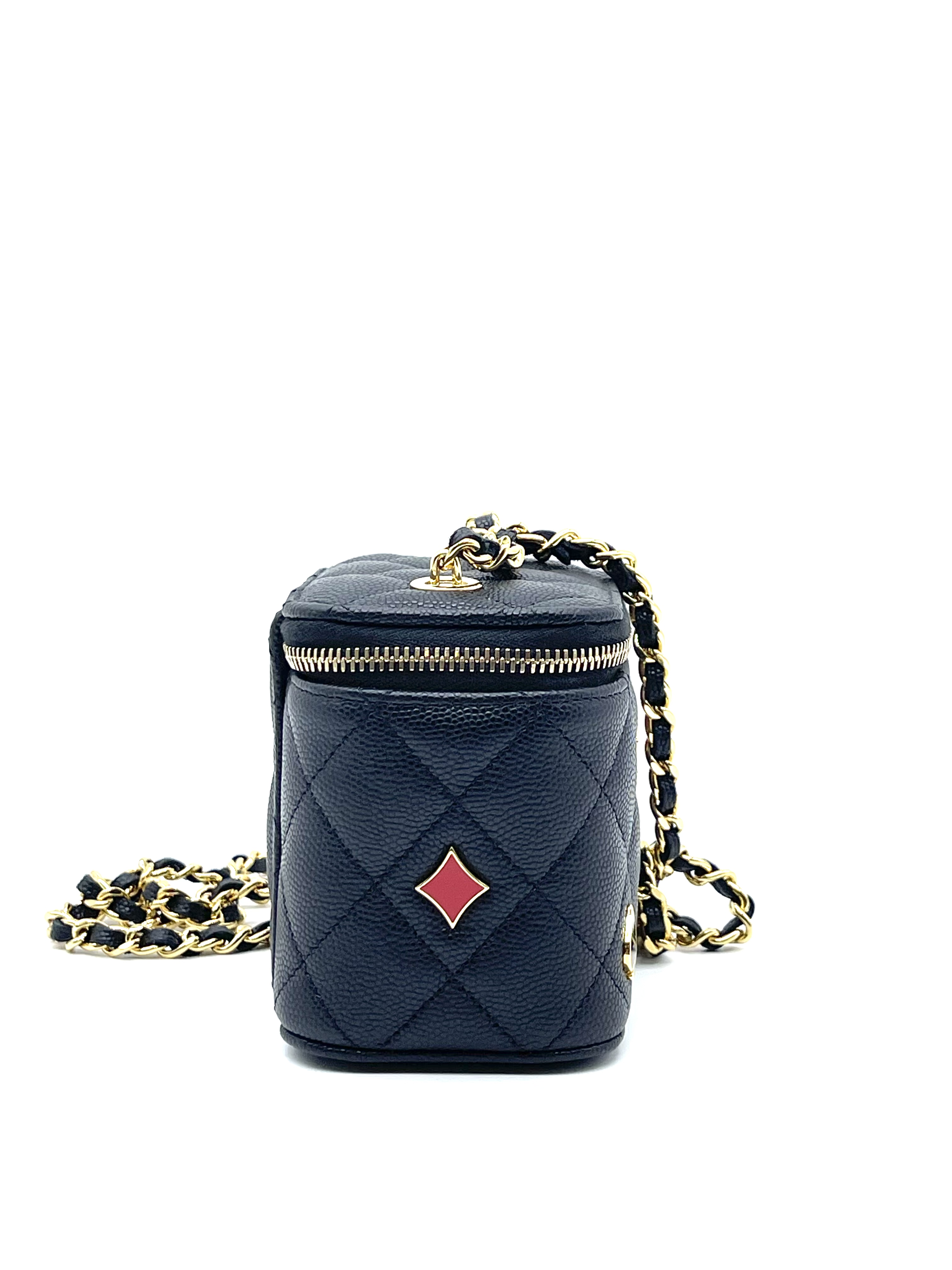 Pre-owned Chanel Coco Casino Vanity Case Mini / Product Code: 26040202