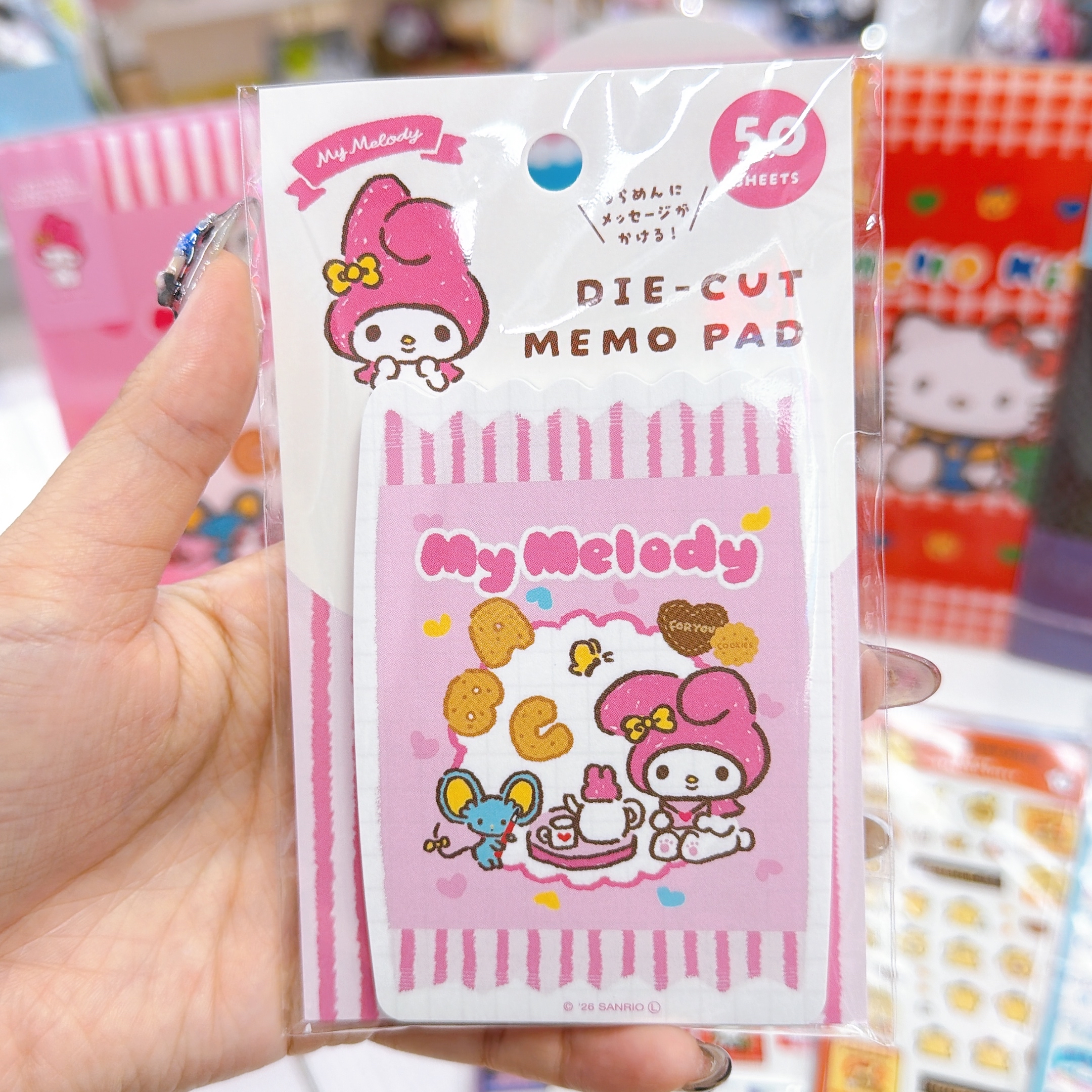 日本直送Sanrio  布甸狗Melody Kitty memo 