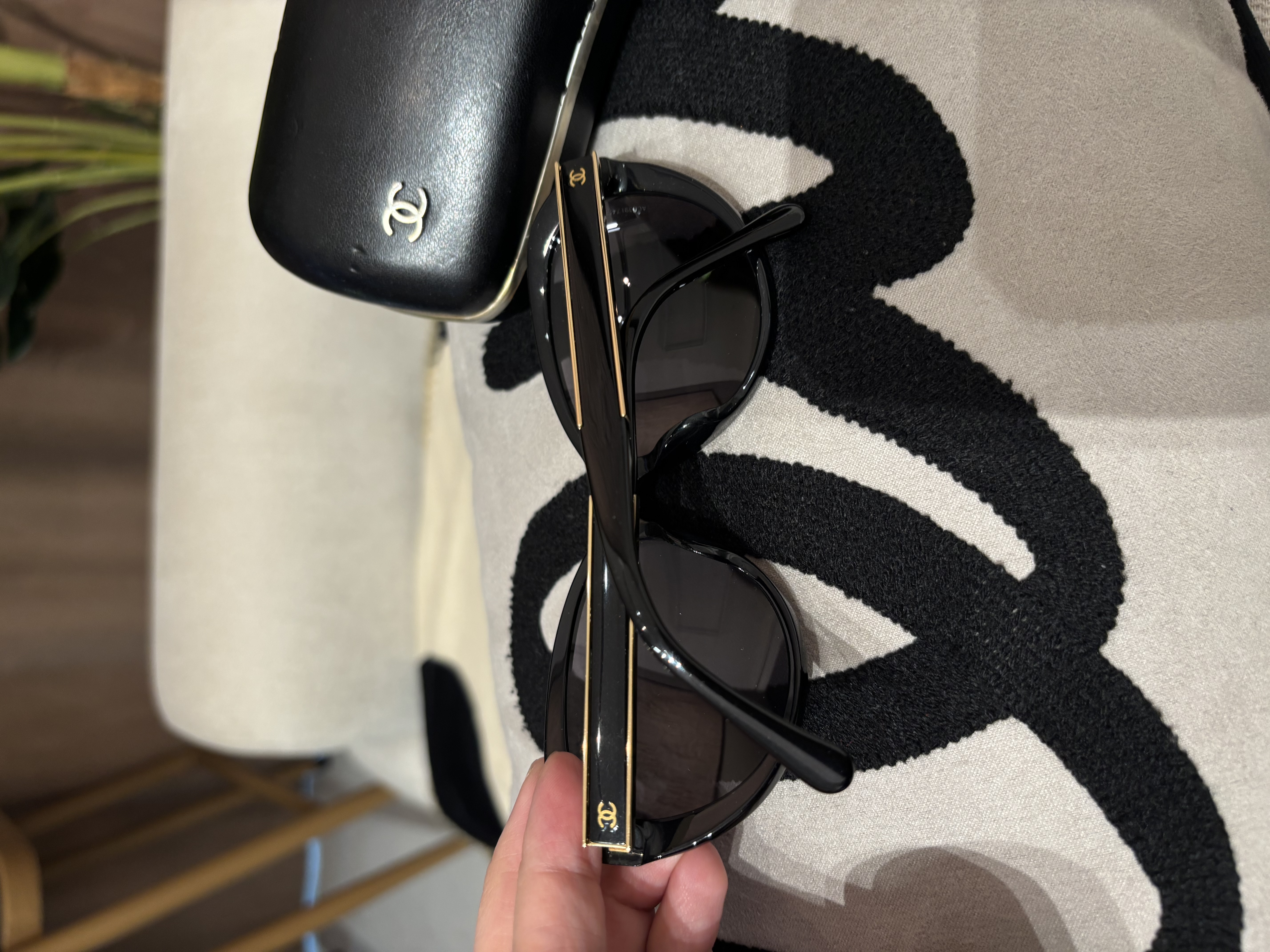 Chanel CC Logo sunglasses 5269 太陽眼鏡 100%Authentic, 98%New✅眼鏡盒 ✅Box