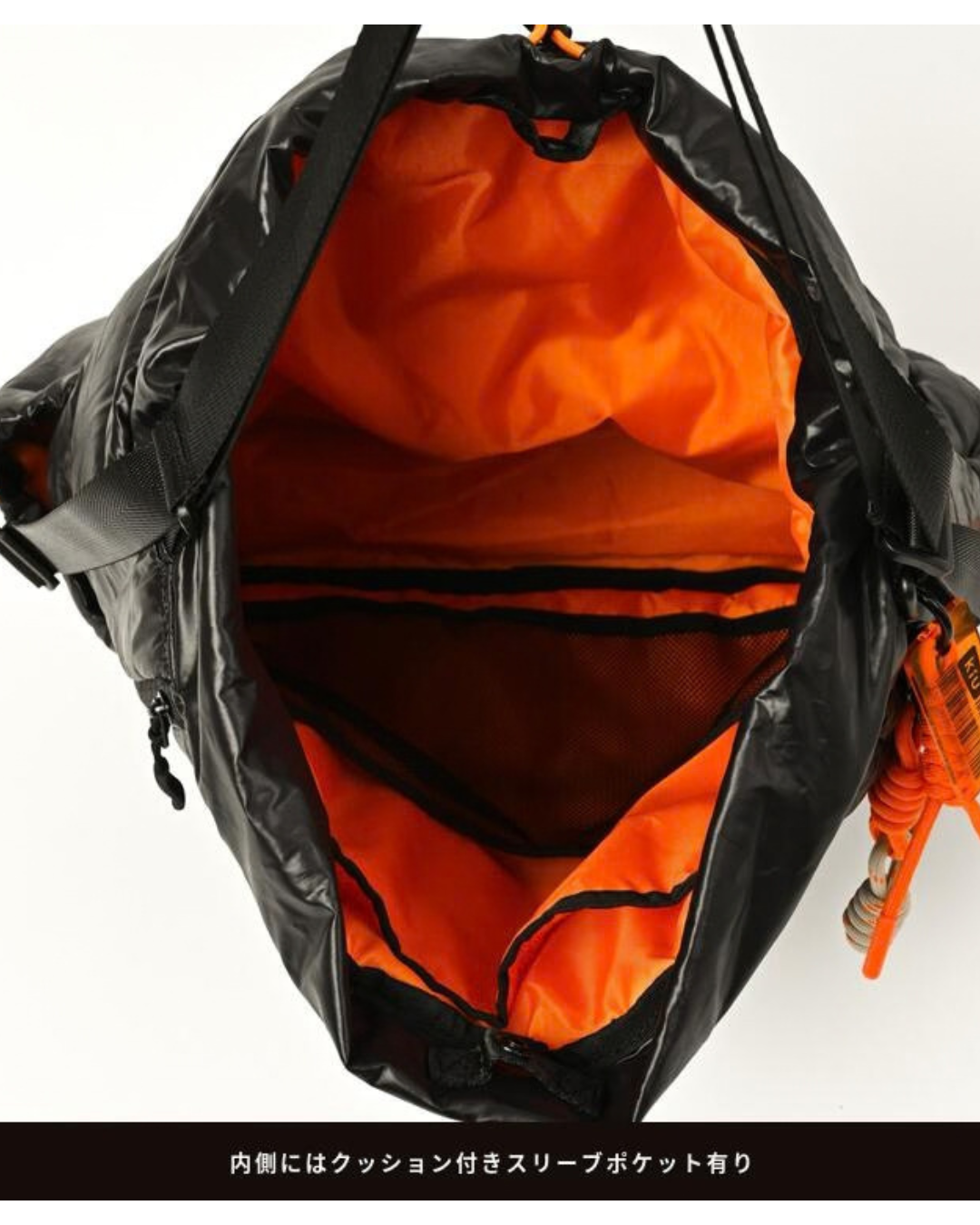 日本代購【 2026新商品 日本直送 KIU 側孭袋 / 索繩背囊 Puffy 2WAY Shoulder Bag & Napsack 】﻿
