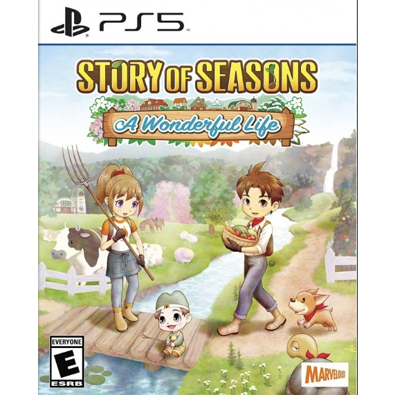 (🔥NEW RELEASE🔥) Story Of Seasons: A Wonderful Life Full Game (PS5) Digital Download