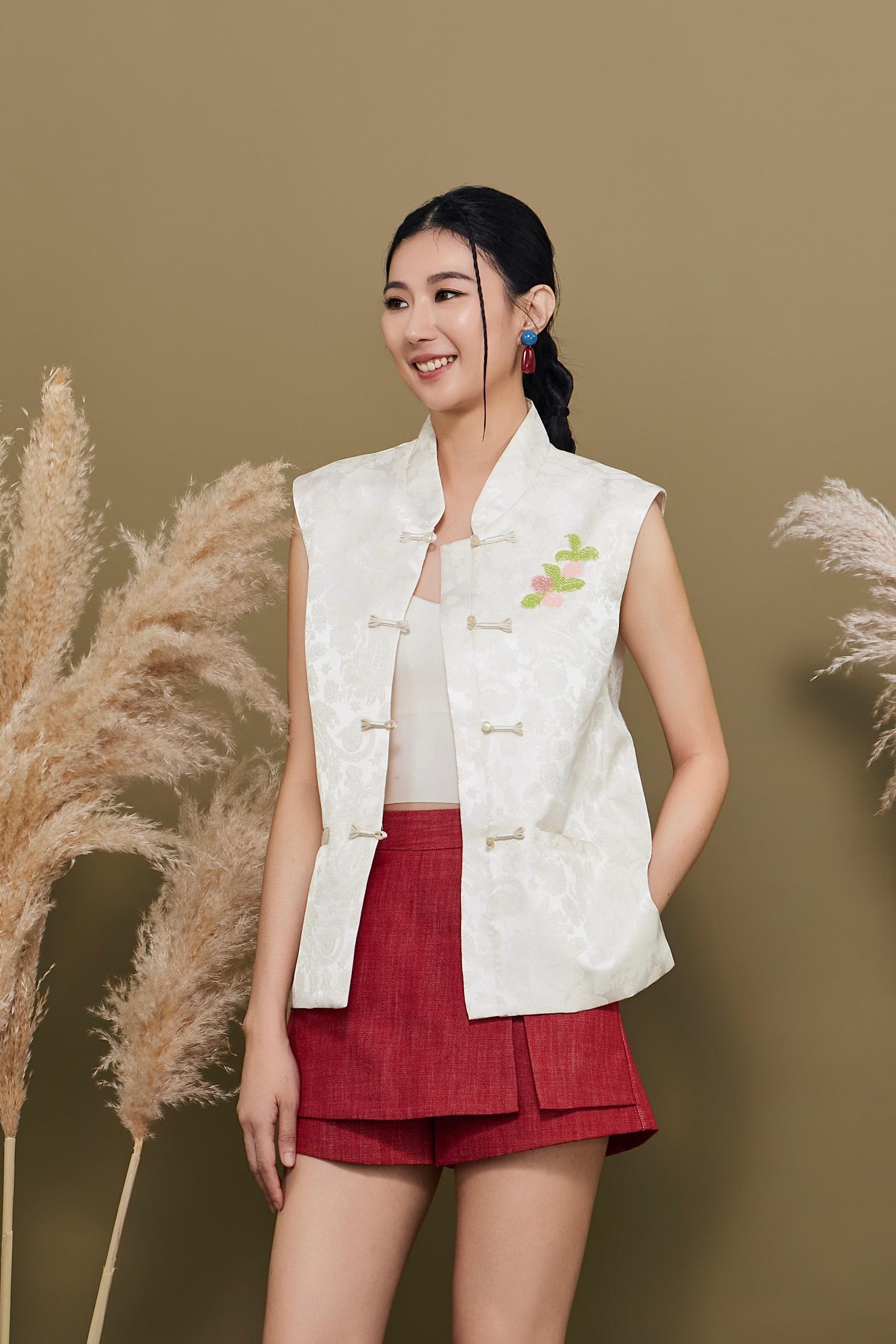CP1676 YIN OVERLAP PANKOU SKORT