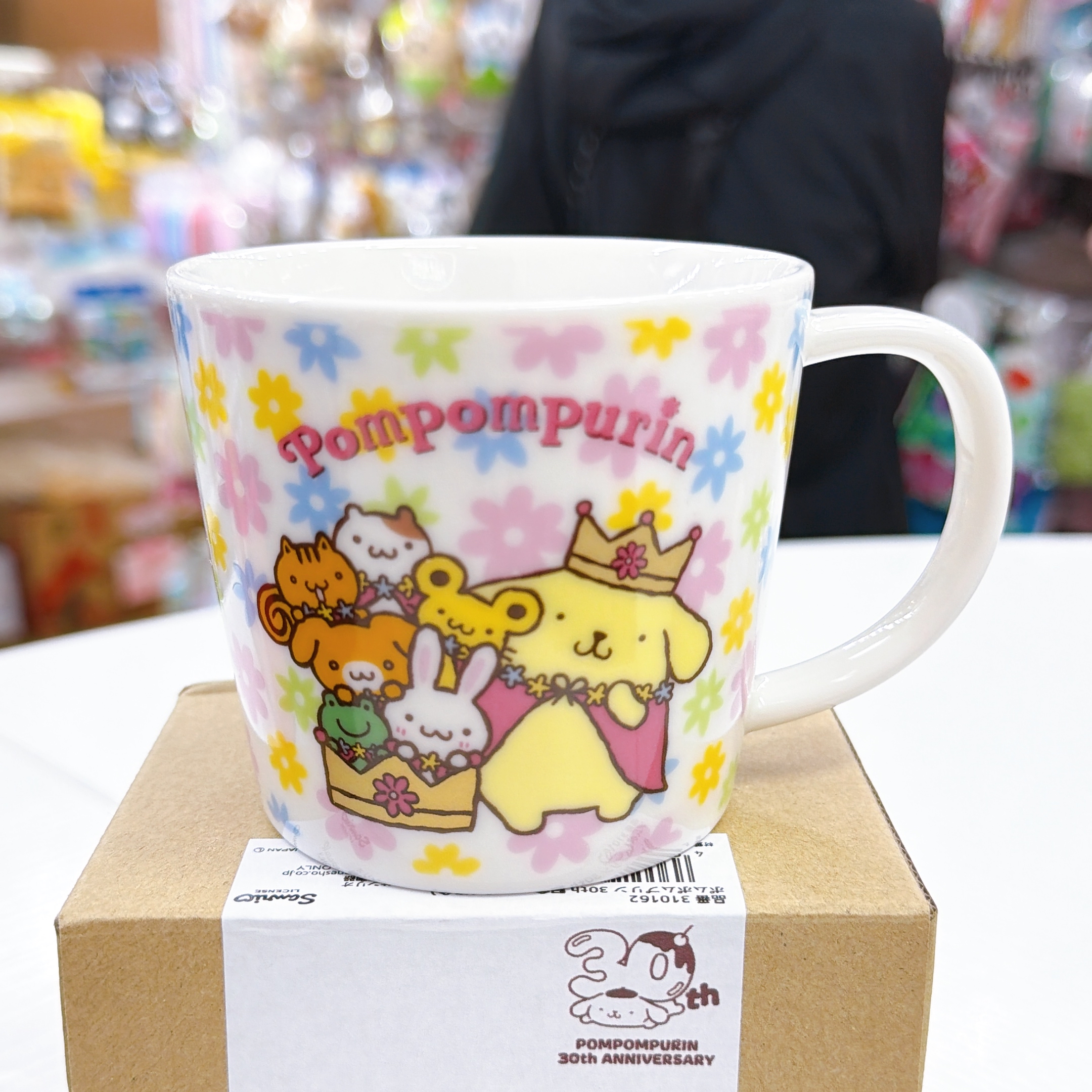 日本直送日本製造sanrio布甸狗30周年陶瓷杯 可以放洗碗碟機