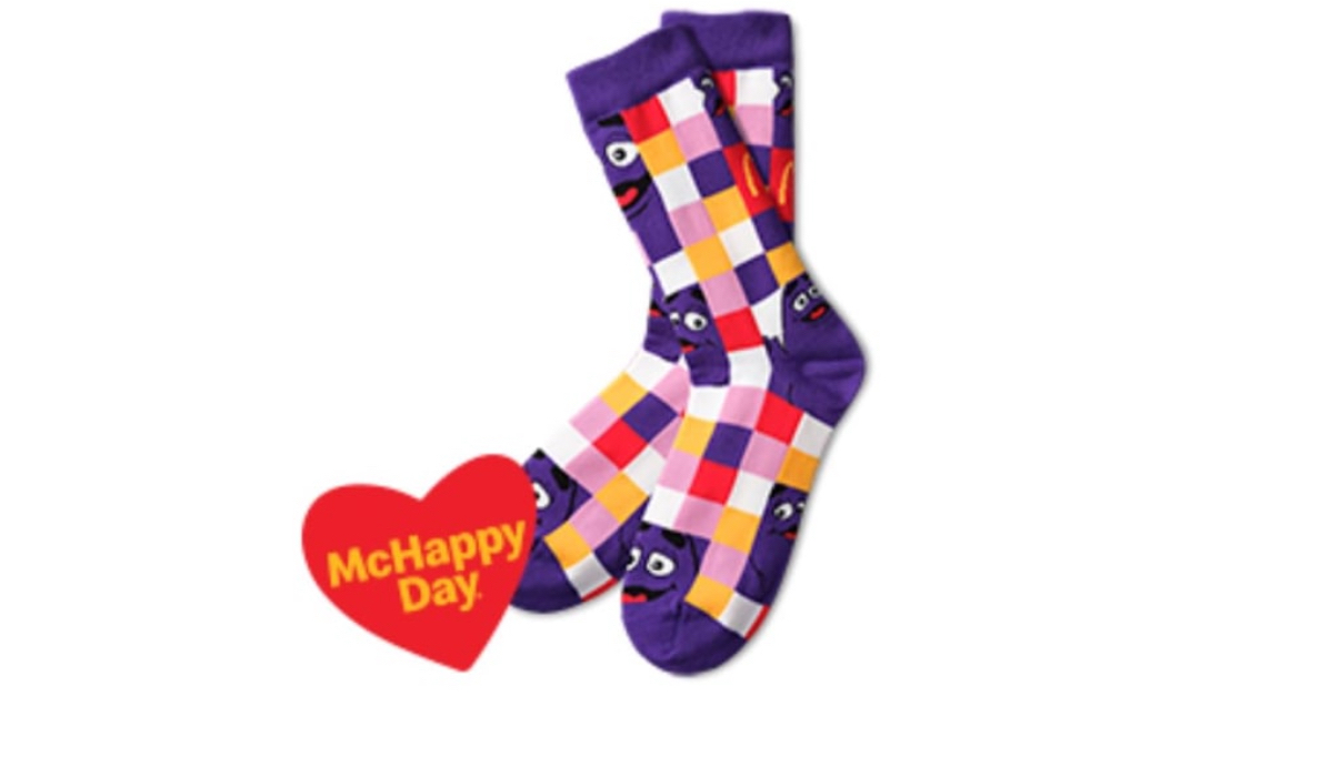 Mcdonalds 🇨🇦2026 慈善襪 每年只有4 月才出❤️
