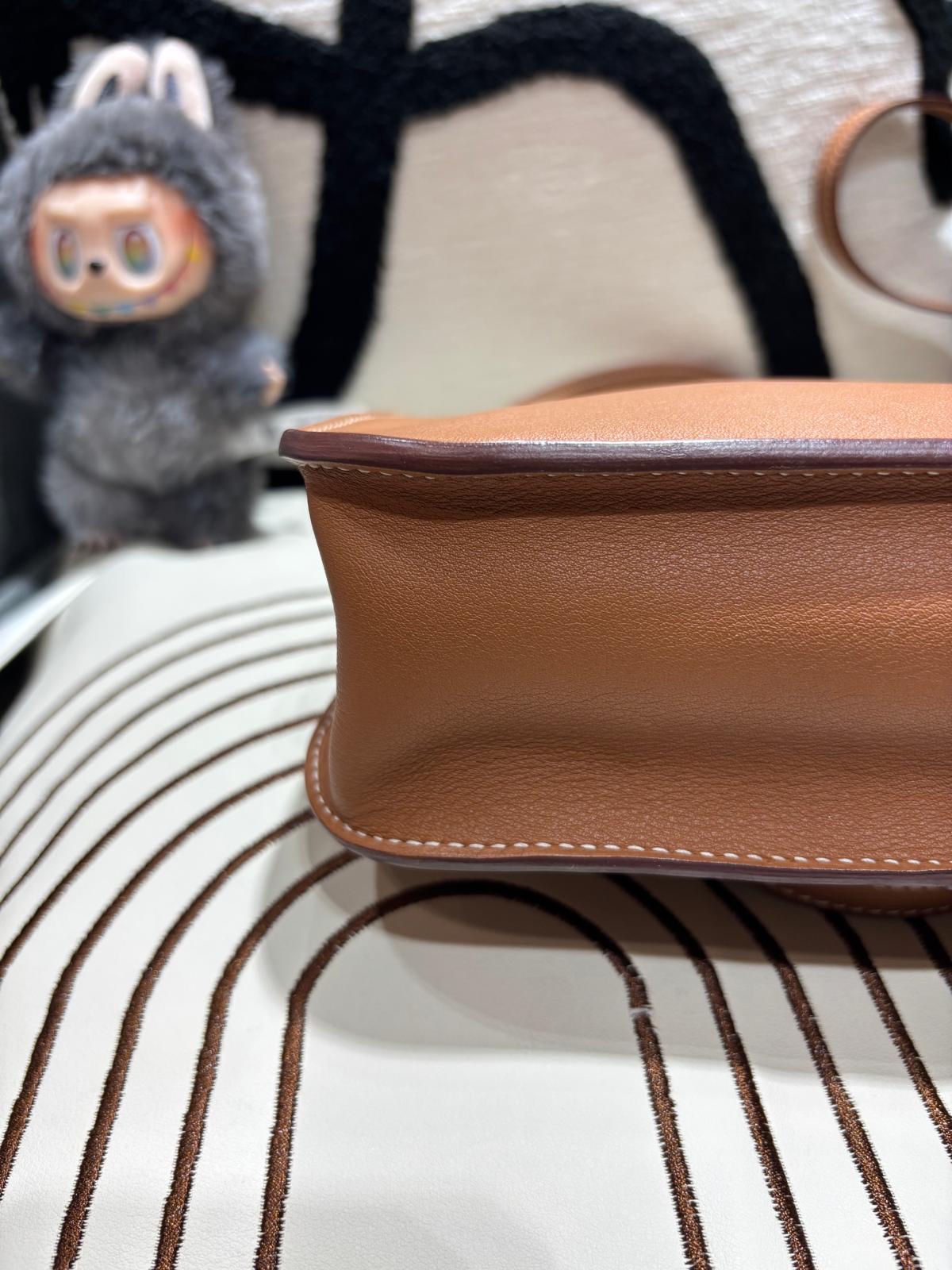 Hermes Mini Halzan STAMP A gold 100%Authentic, 98%New✅Dust bag✅box
