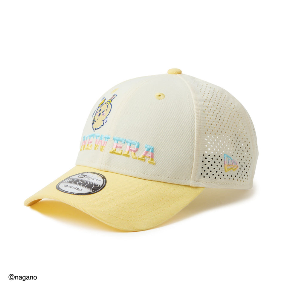 New Era 9FORTY Chiikawa / Rabbit Chrome White/Soft Yellow | Golf