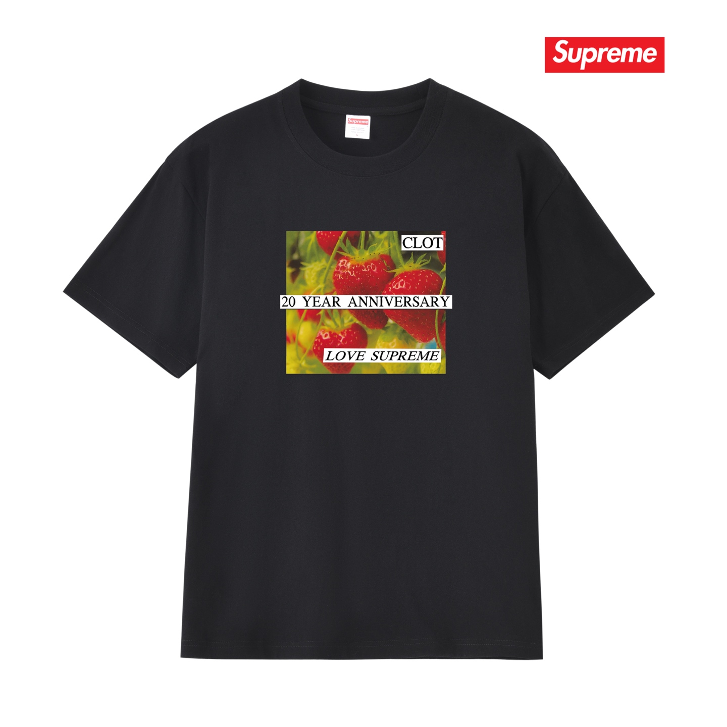 Supreme x CLOT 20th Anniversary Tee