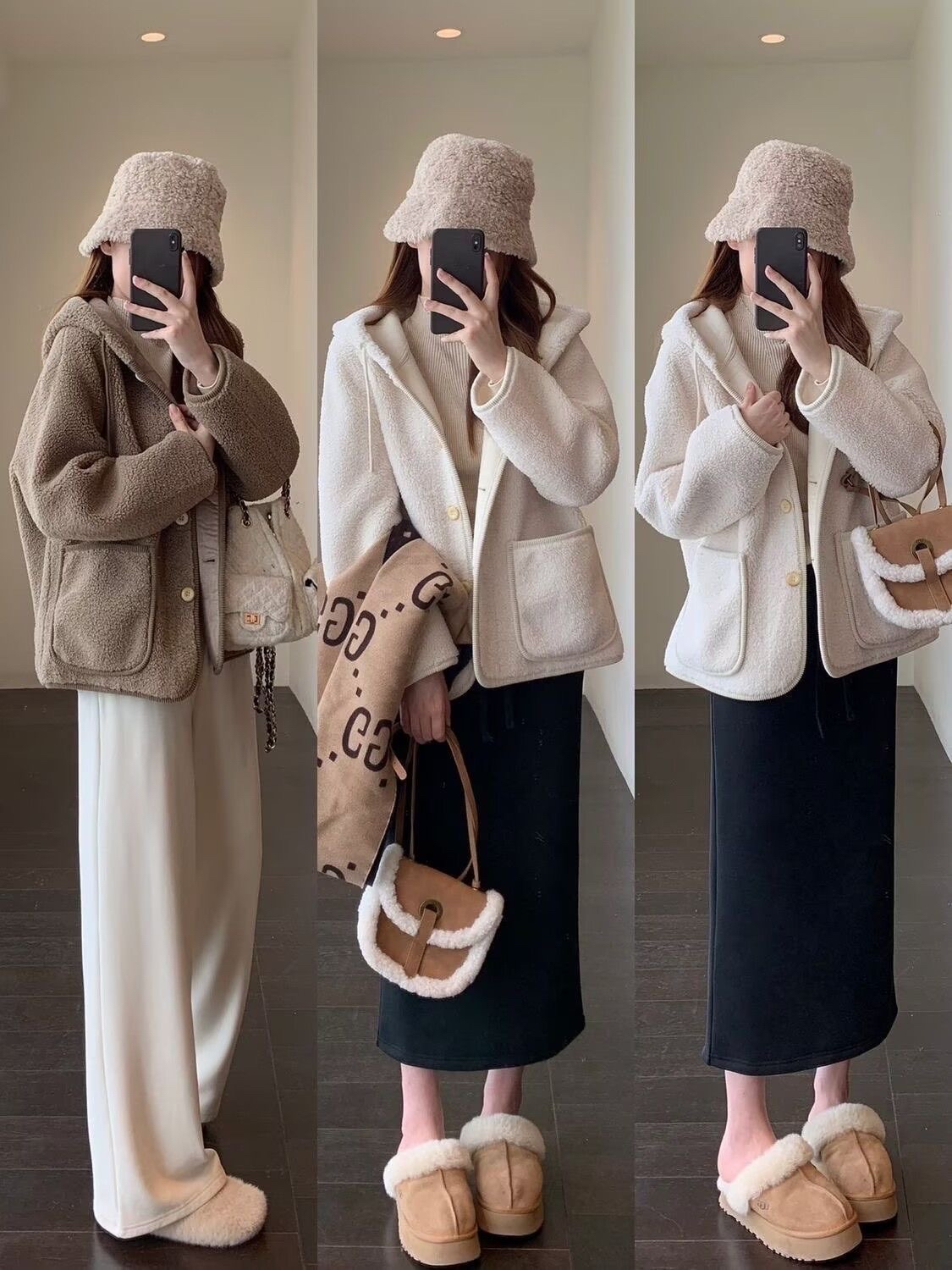韓系成人新款 毛毛外套
