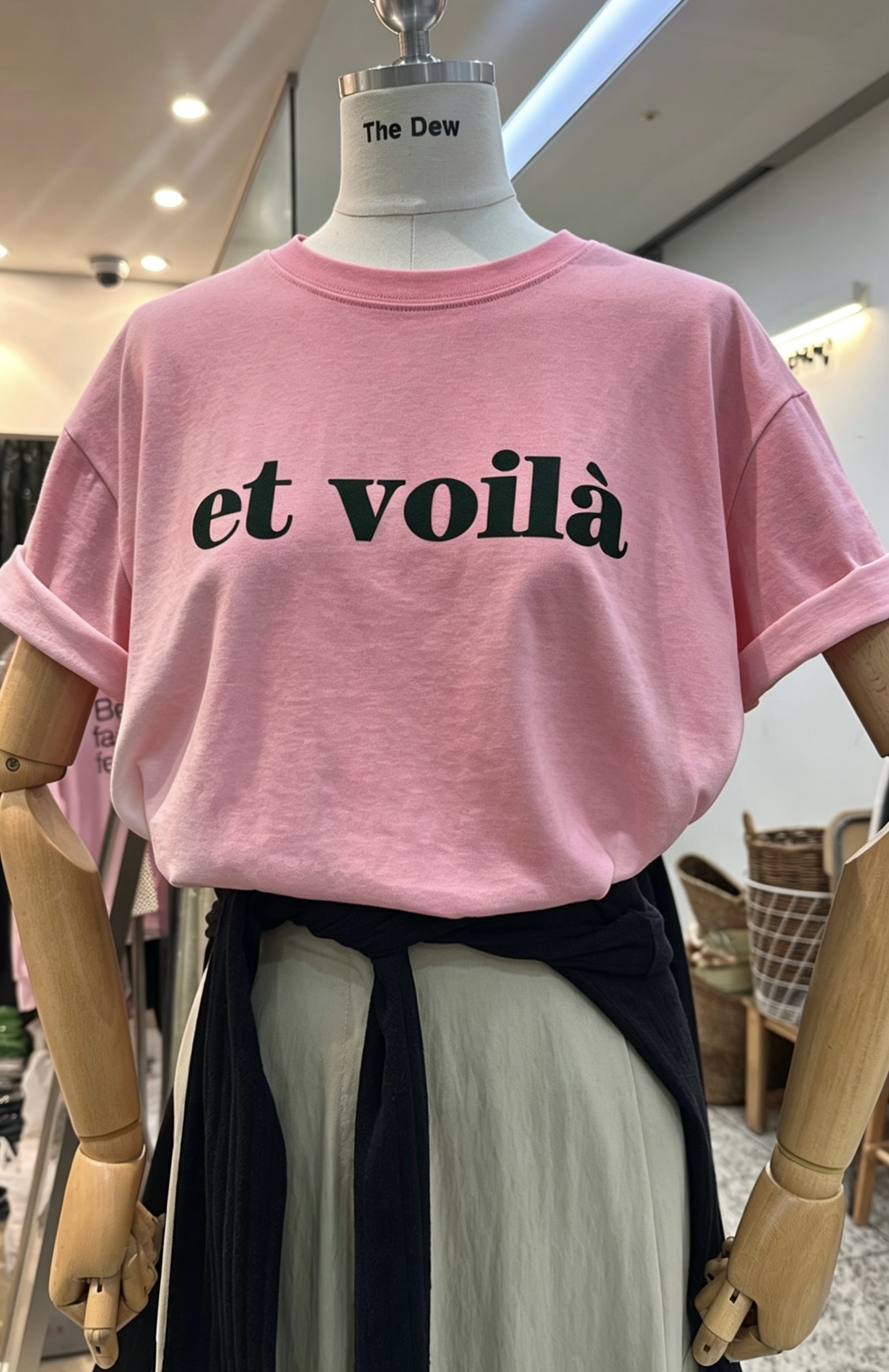 靚料字母Tee 