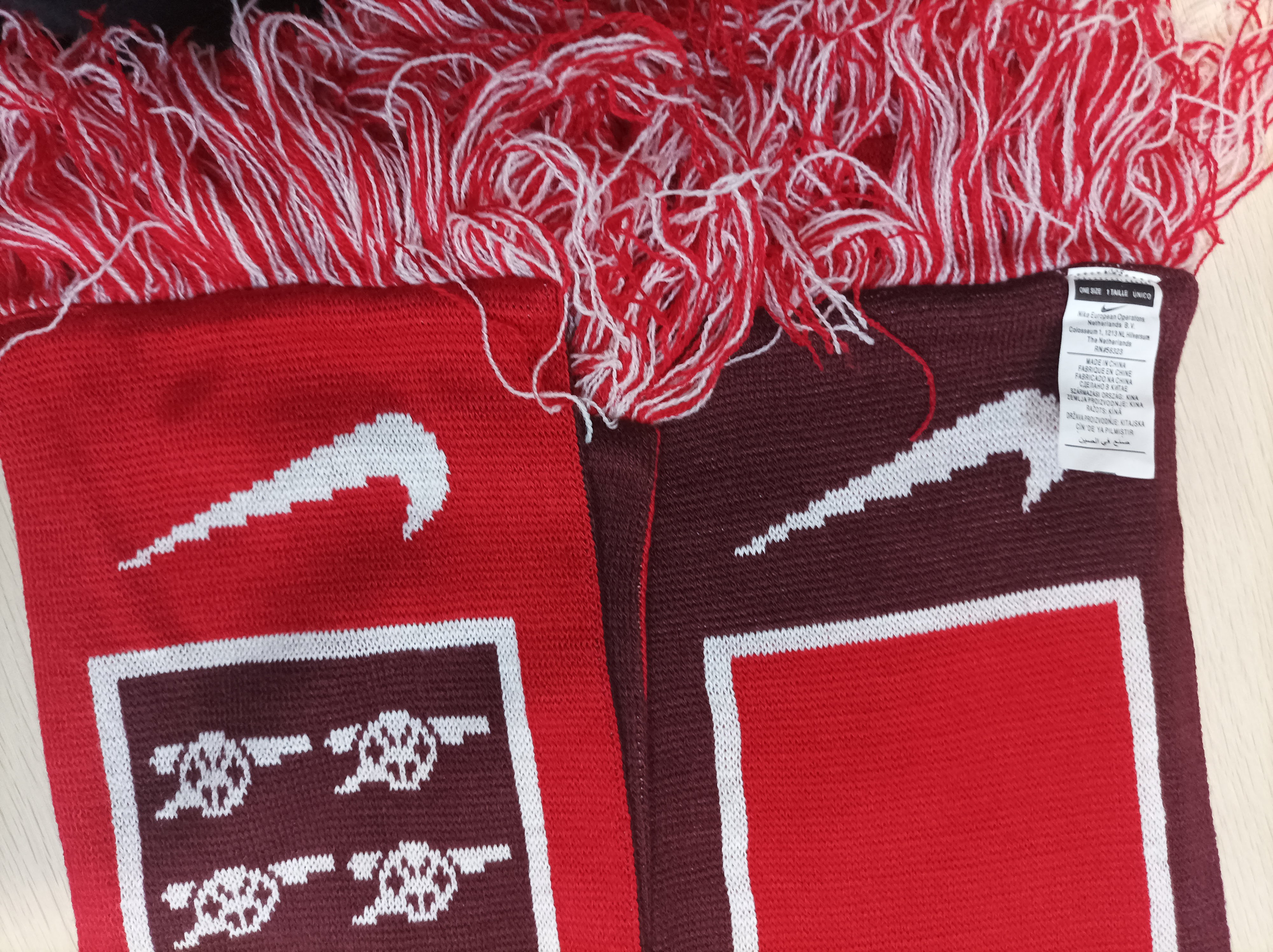 Arsenal FC 阿仙奴 Nike Scarf 圍巾