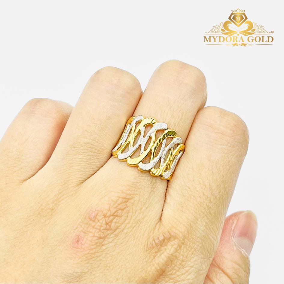 MYDORA Cincin Stamping Coco Lipan 2C l EMAS 916/22K