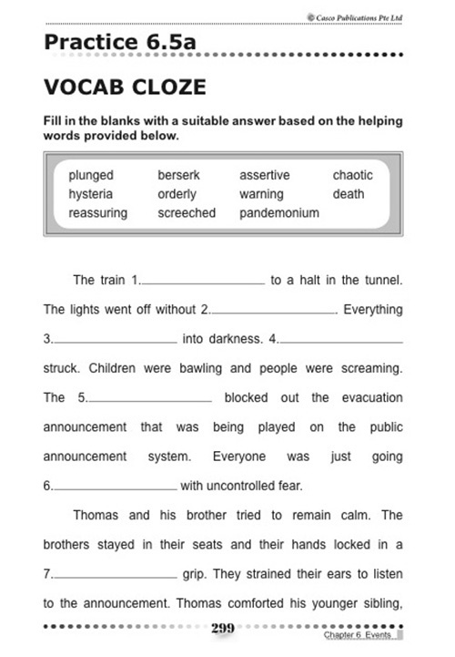 Phrases for Sensational Writing 6