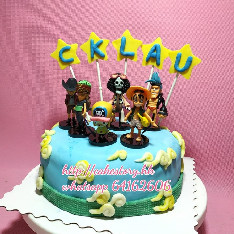 T421. 海賊王蛋糕 one piece cake