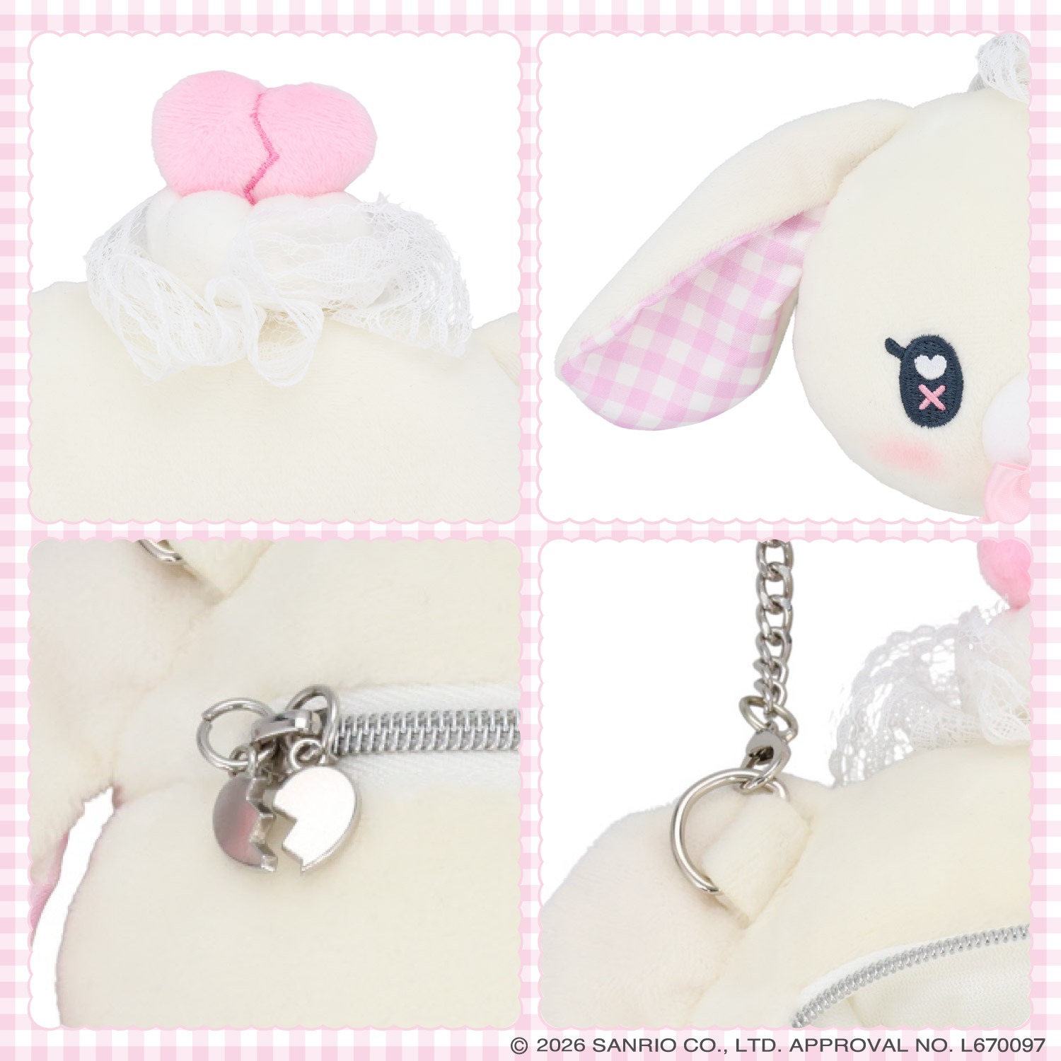 🌸 【預訂】公仔斜孭袋 - DREAMY SWEETS GHOST HOUSE