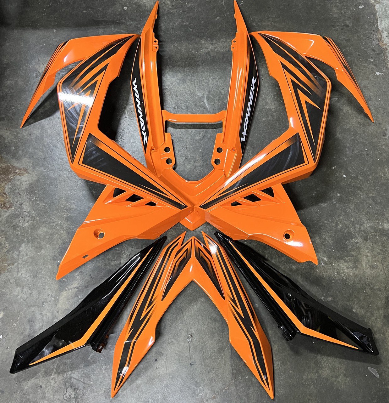 Honda Cover Set RS150 Red Winner /Black Winner Red / Black Winner /Black PP Winner/Orange Winner Black /Silver Winner /Monster Winner