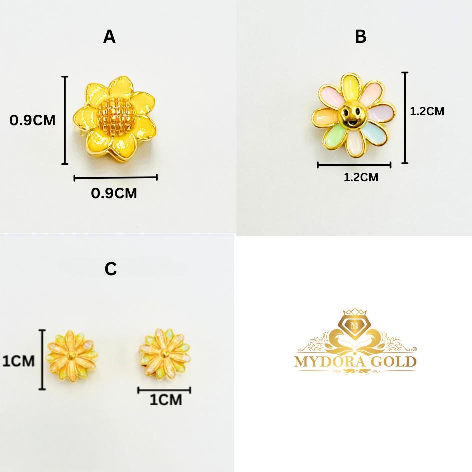 MYDORA Bead Blossom Enamel Series (5G) | EMAS 916/22k