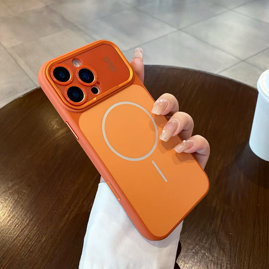 iPhone 16 Pro/ 16 Pro Max 原机精孔MagSafe磁吸壳 | 镜头全包防护 | 软边硬背 | 独立相机按键