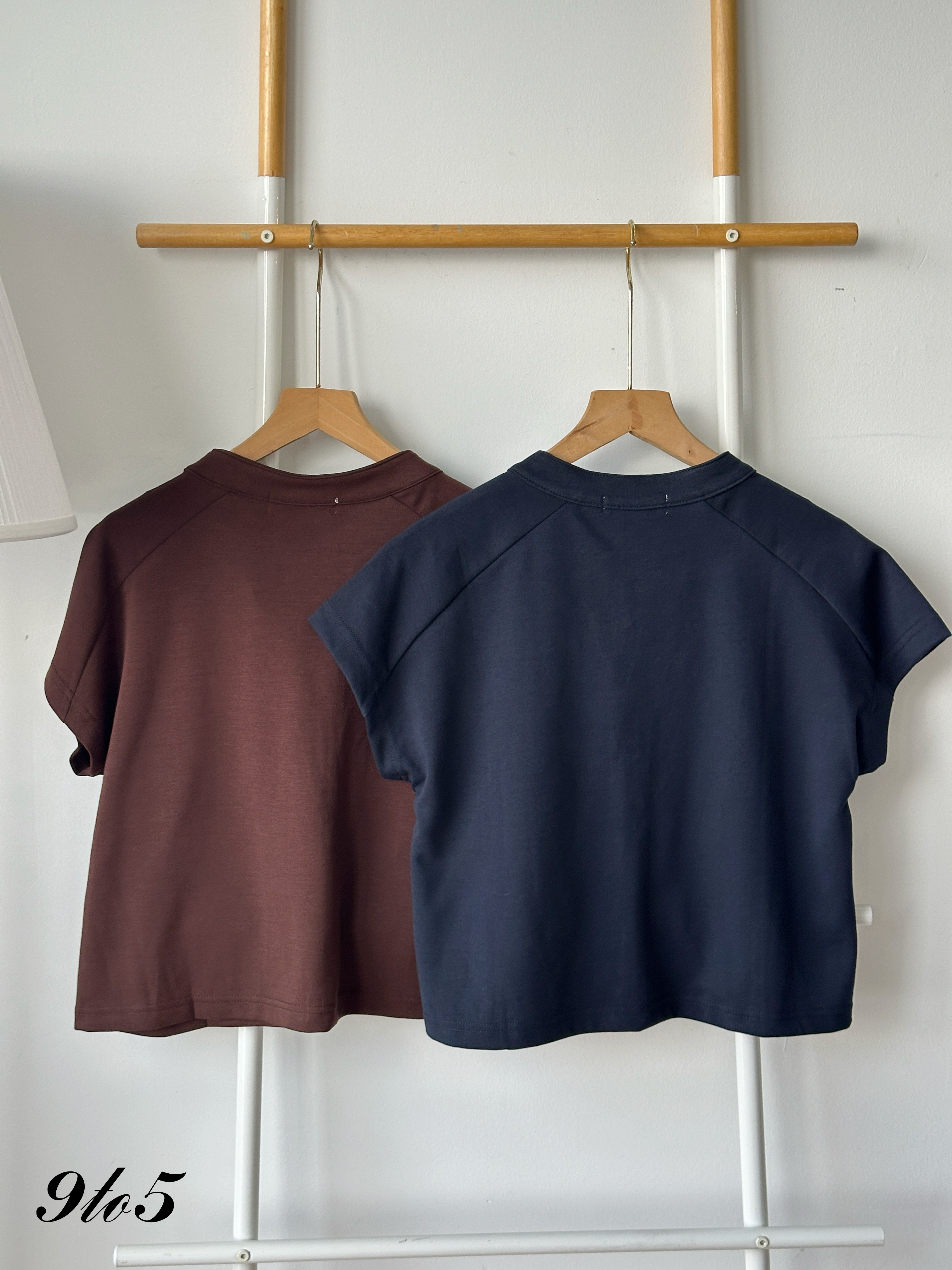 T4275 Key Collar Zipped Top - 3 Colors 