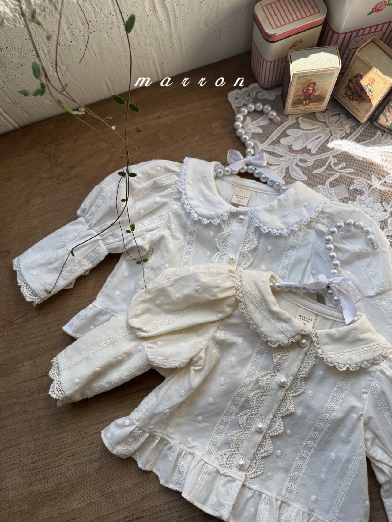 🇰🇷Marron blouse