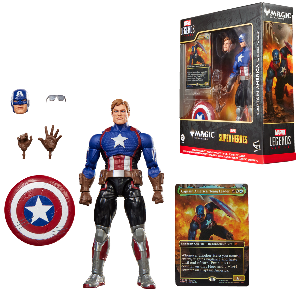預訂商品 ML Magic The Gathering Captain America (Avengers: Twilight) 