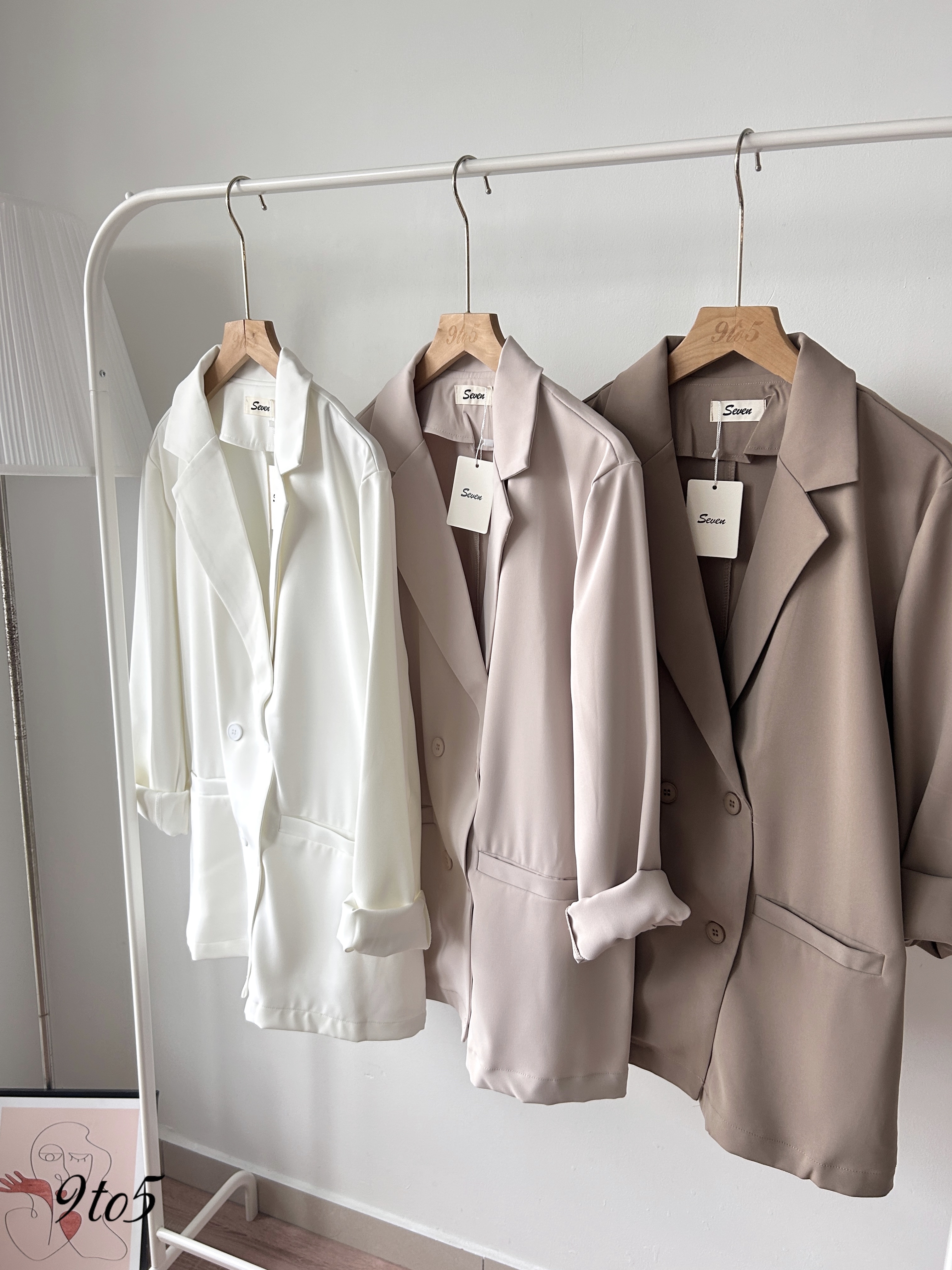 T4310 Long Sleeve Blazer - 3 Colors