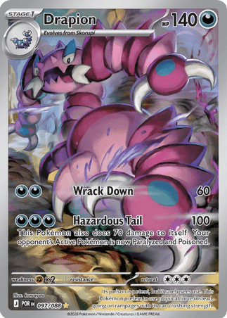 Pokemon TCG Perfect Order - Drapion-097/088