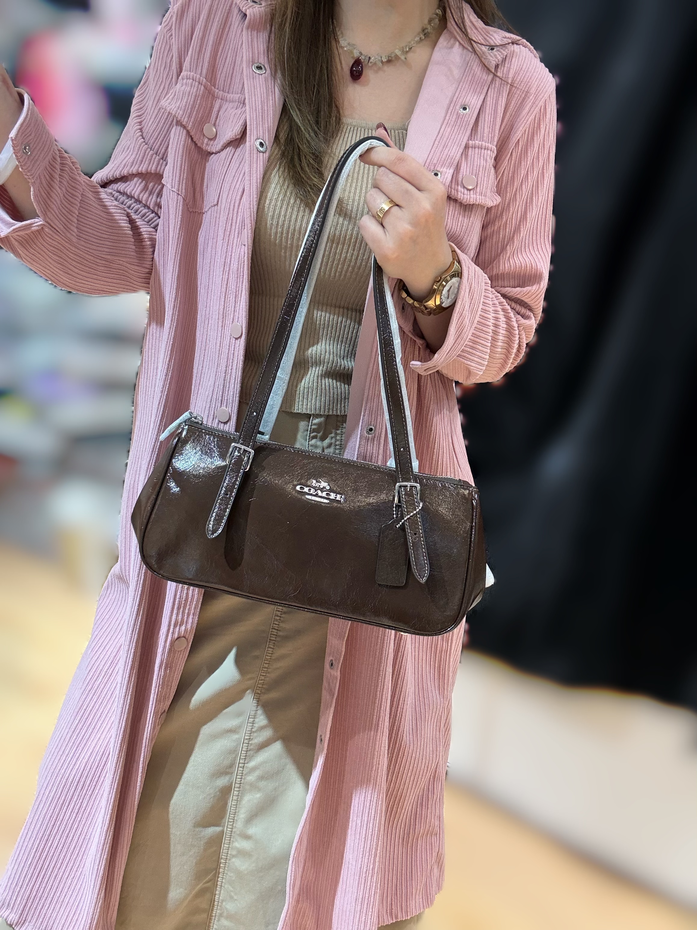 Coach Asher shoulder bag maple