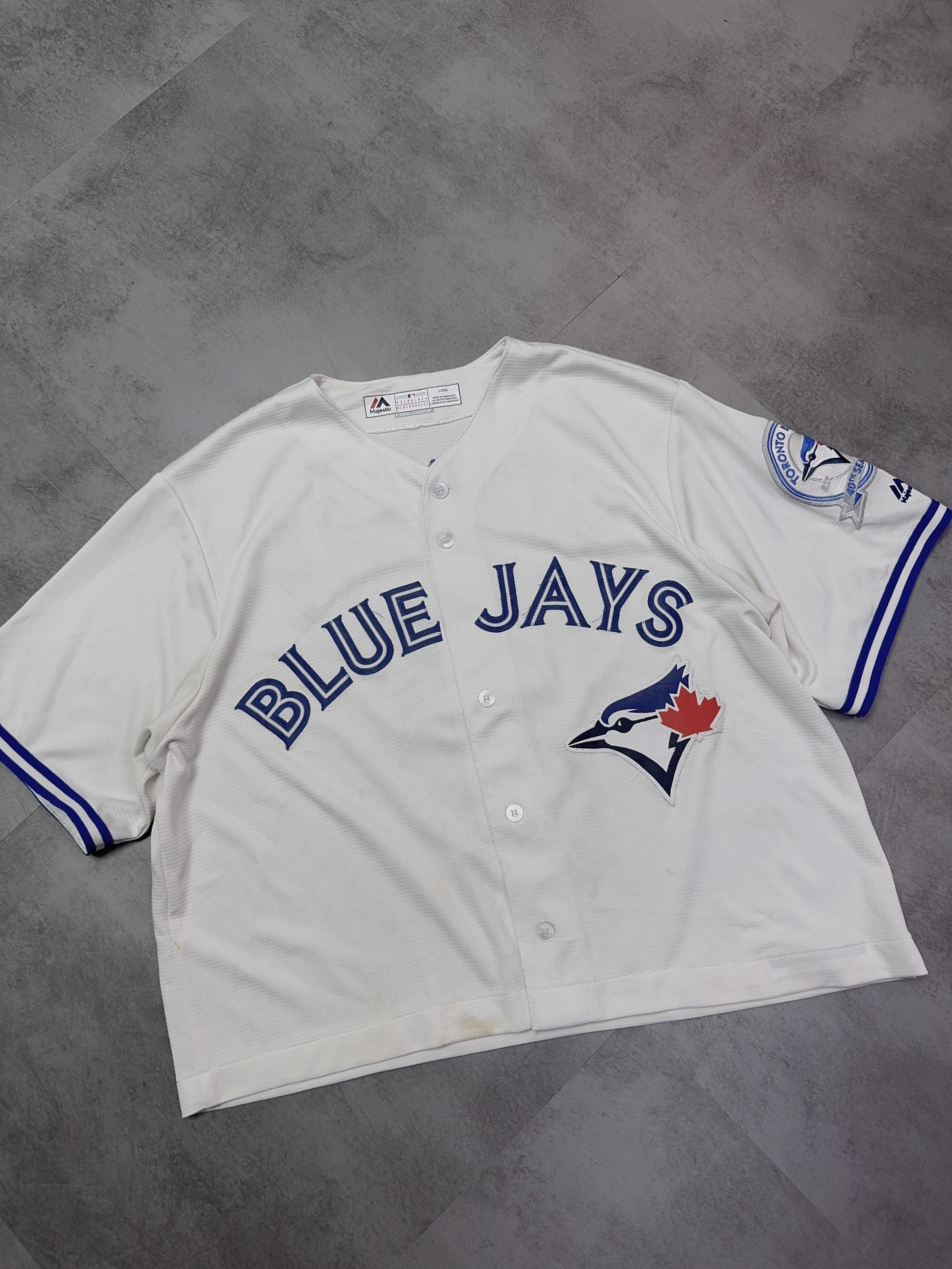 男仔可以着既短版黎啦‼️MLB Baseball Jersey -L