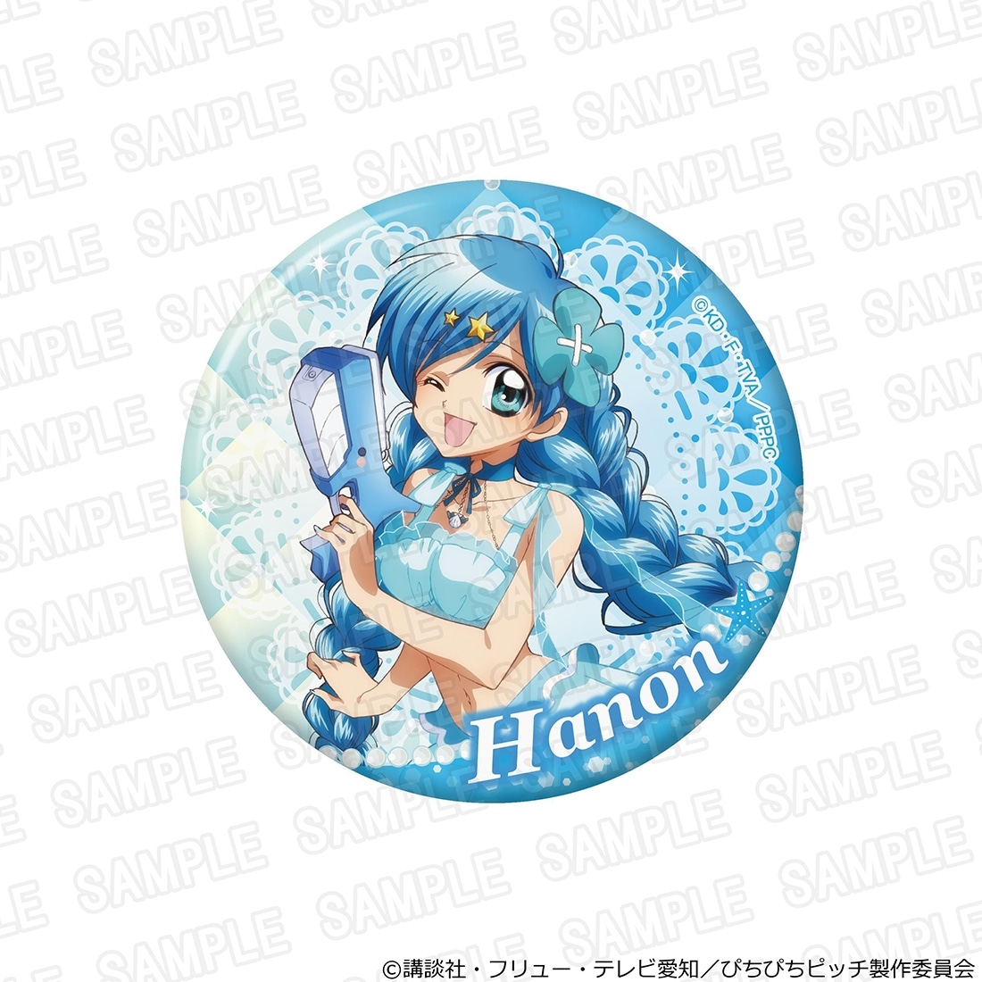 唱k小魚仙 BIG襟章 Splash Party ver. Pichi Pichi Pitch #P-MMG0775 [kadokawa] (PRE-ORDER) [2026/12]