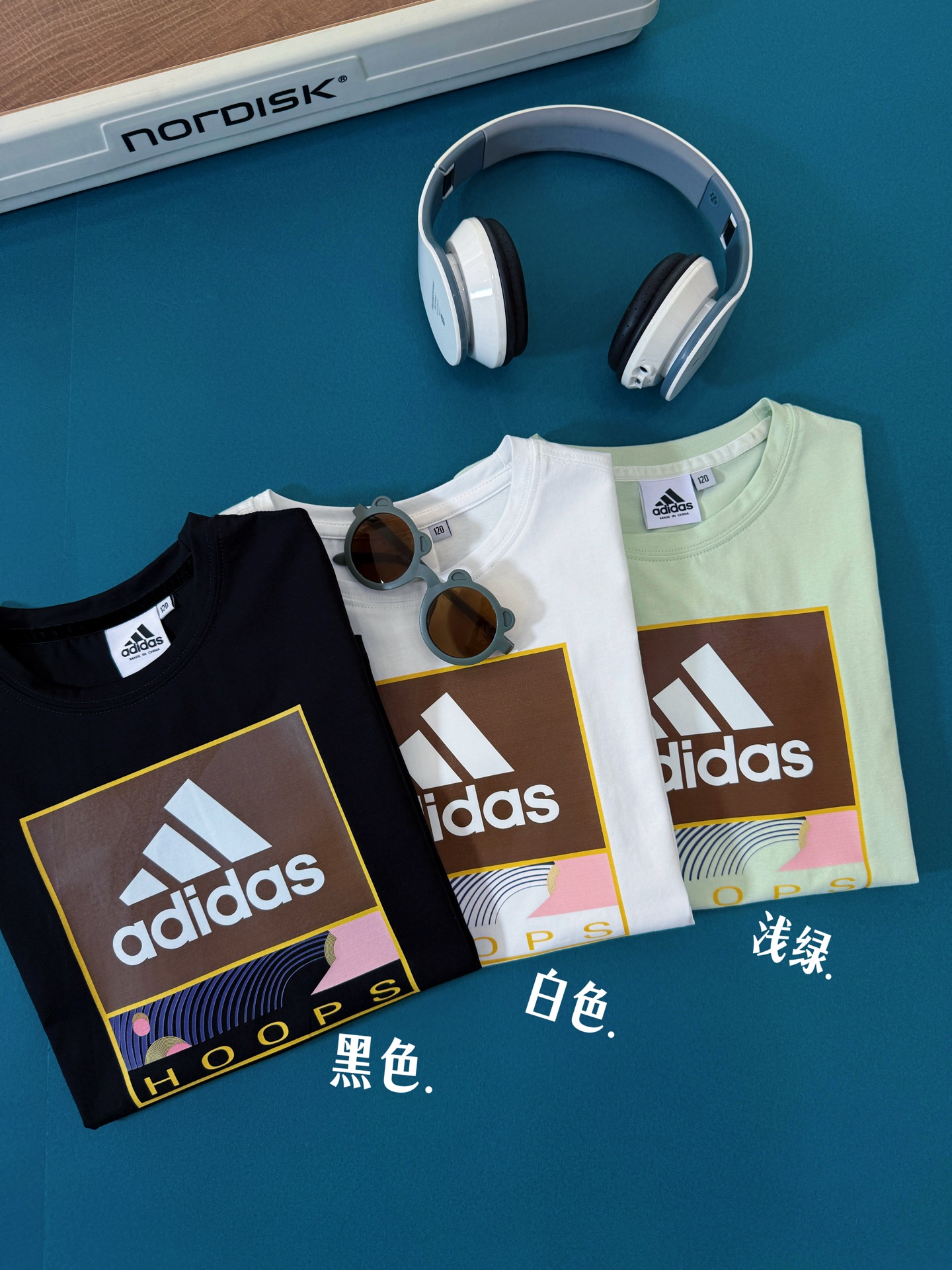 $98件。2件起$90件。🔥【夏日必入｜Adidas風中大童純棉Tee】🔥