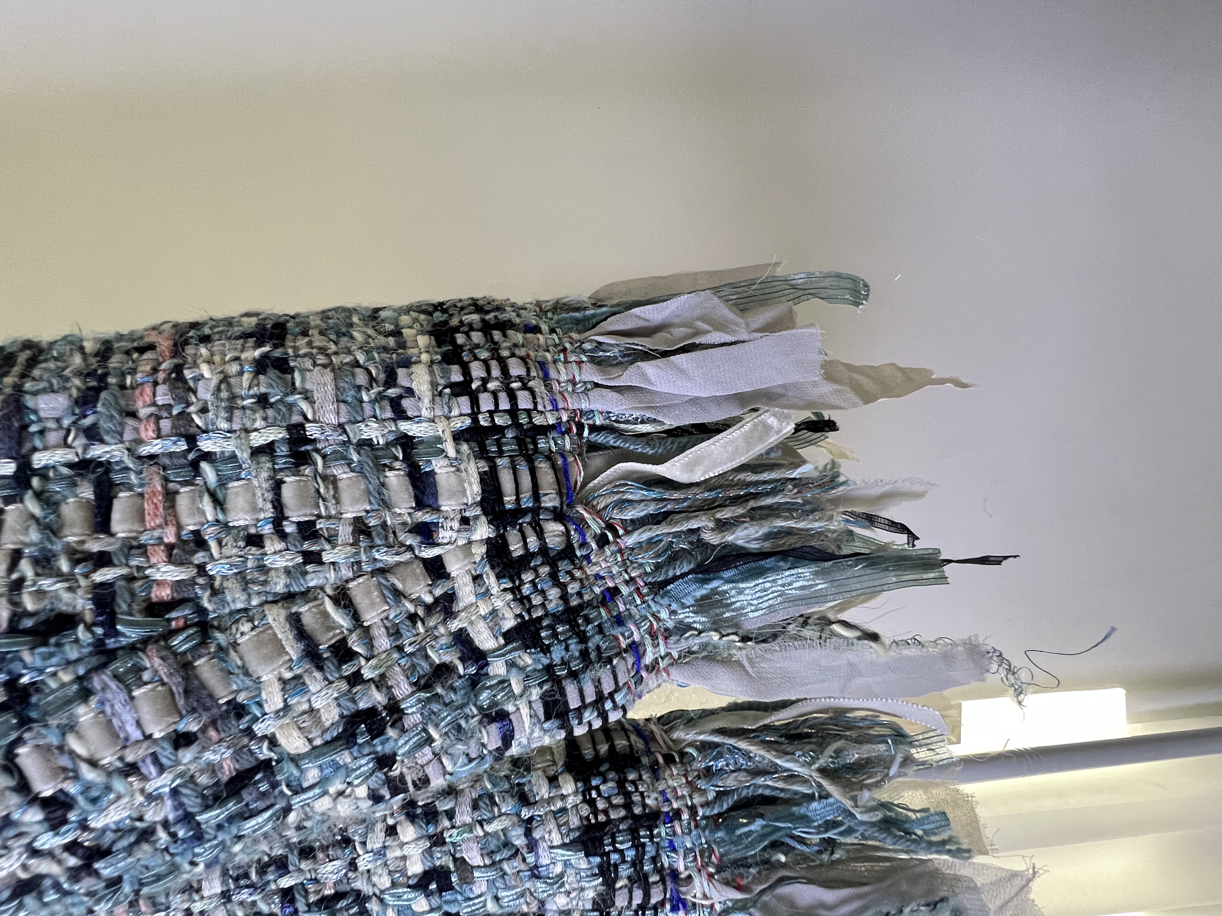 Pre-Owned CHANEL Chanel Double-Breasted Blue Tweed Jacket / Product Code: 26041914